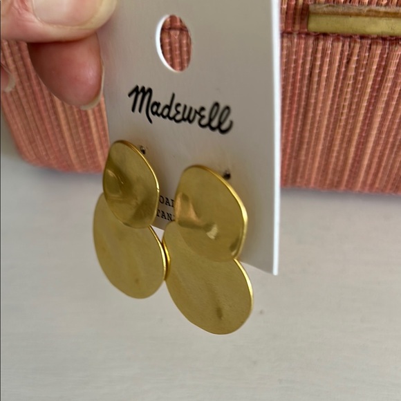 Madewell Gold Statement Earrings - Picture 4 of 4